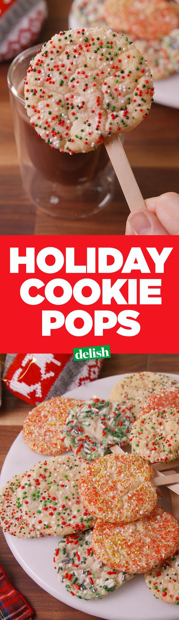 Holiday Cookie Pops