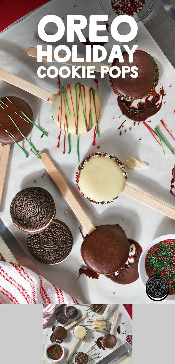 Holiday OREO Cookie Pops