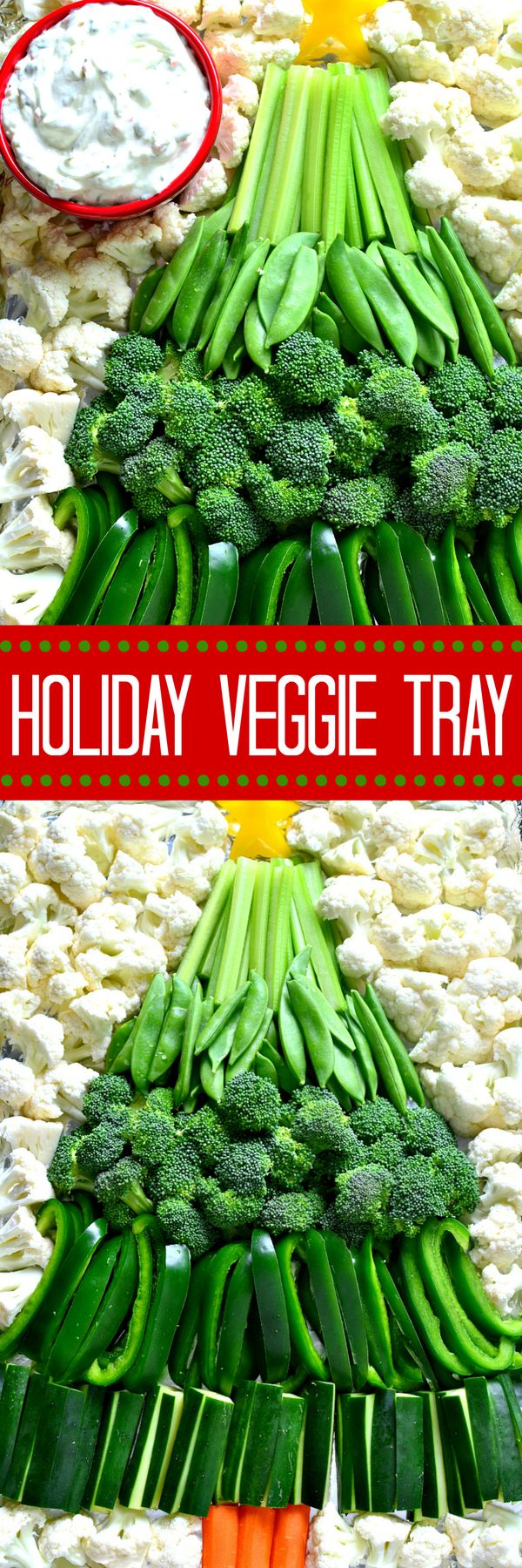 Holiday Veggie Tray