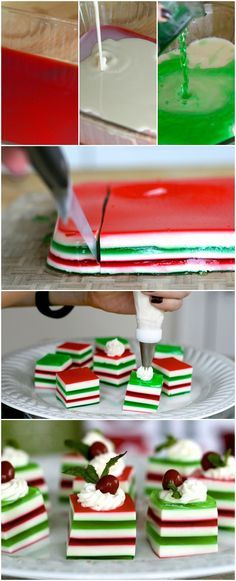 Holly Jolly Jello Shots