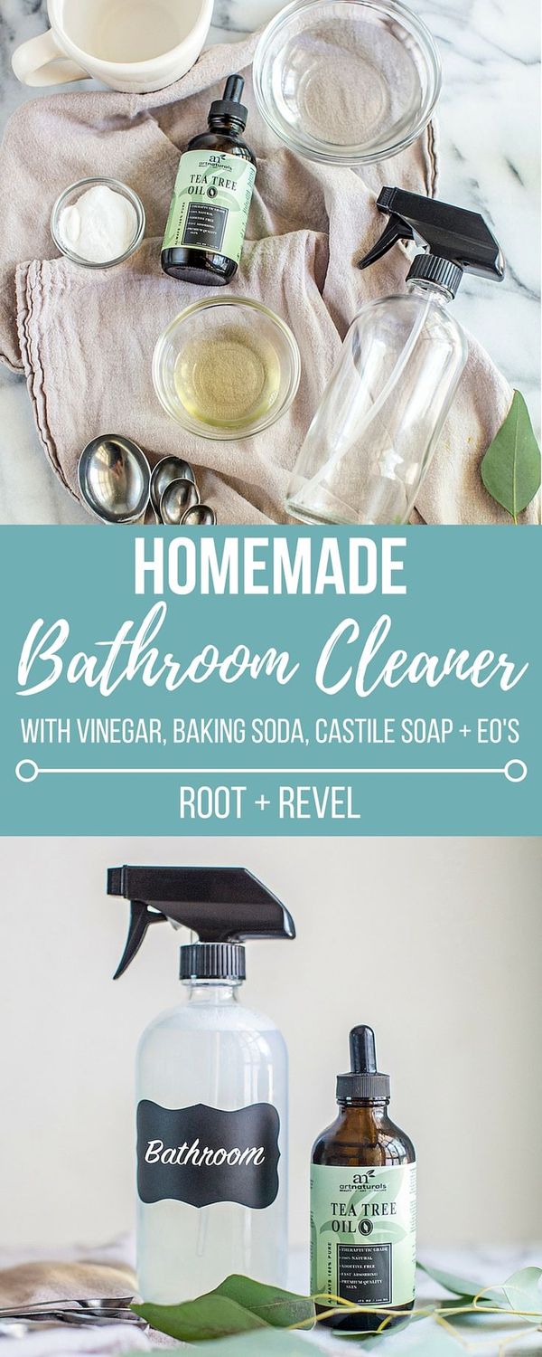 Homemade Bathroom Cleaner