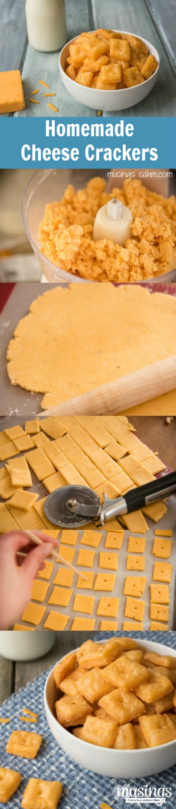 Homemade Cheese Crackers