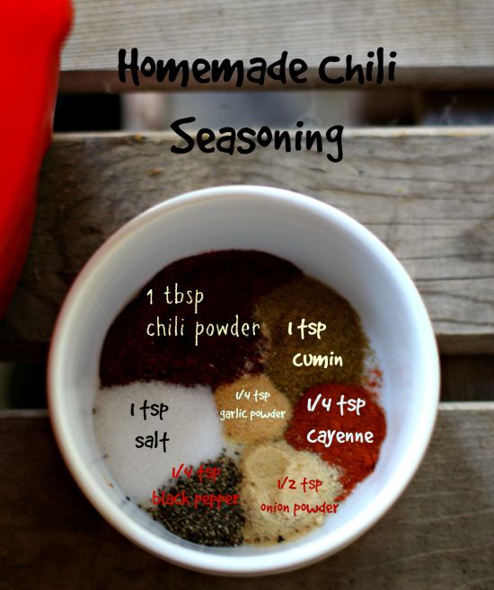 Homemade Chili Seasoning