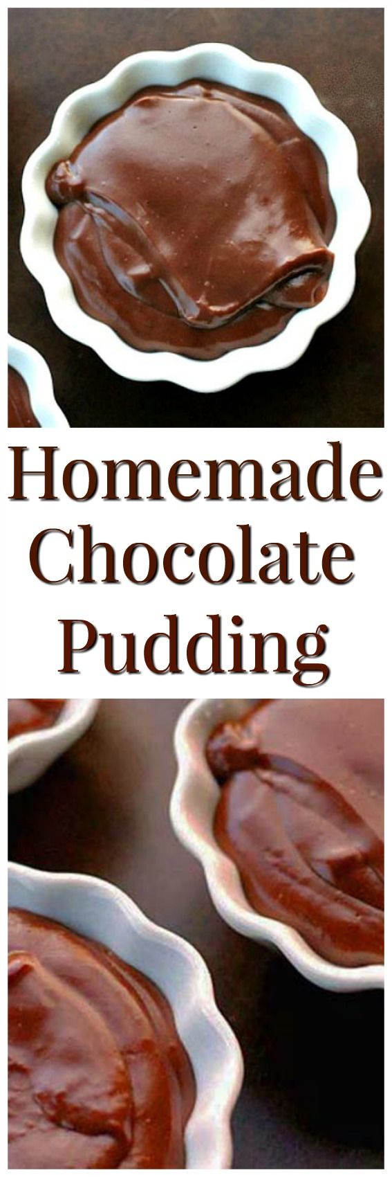 Homemade Chocolate Pudding