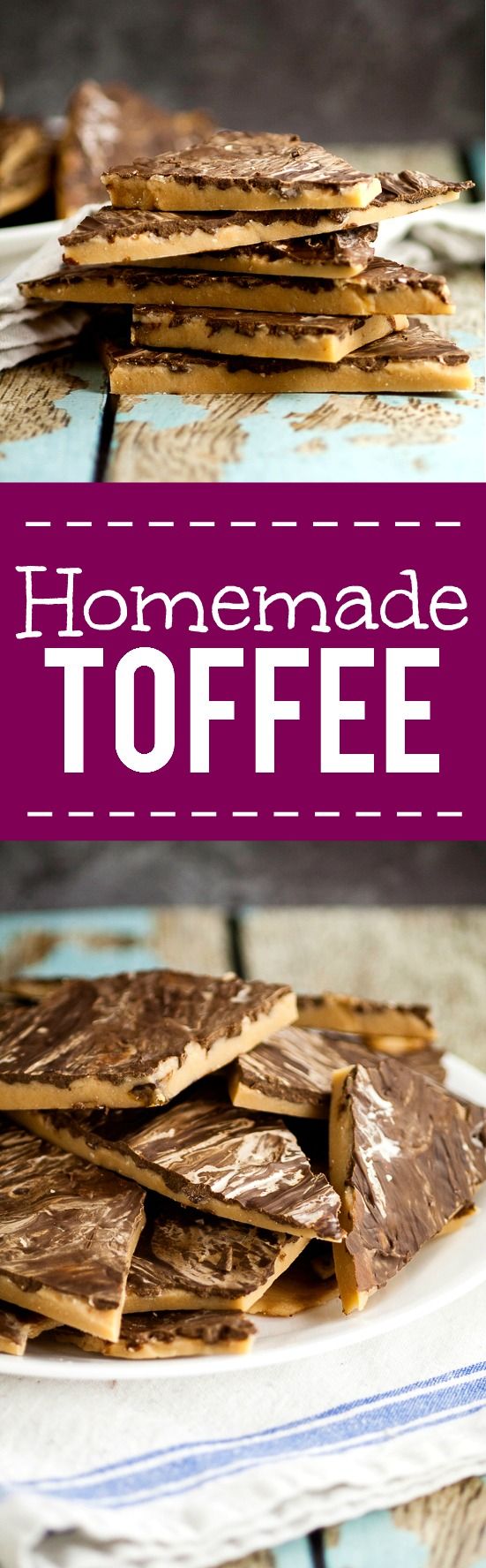 Homemade Chocolate Toffee