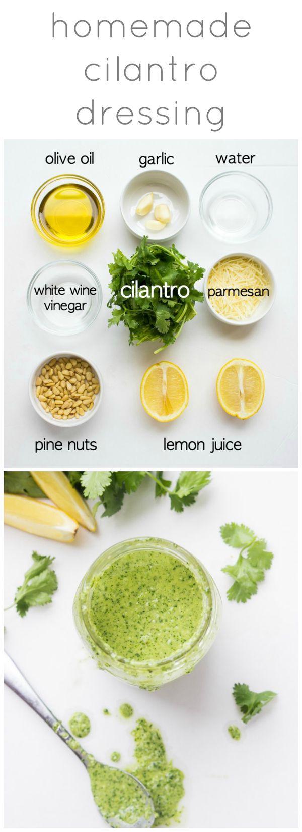 Homemade Cilantro Dressing