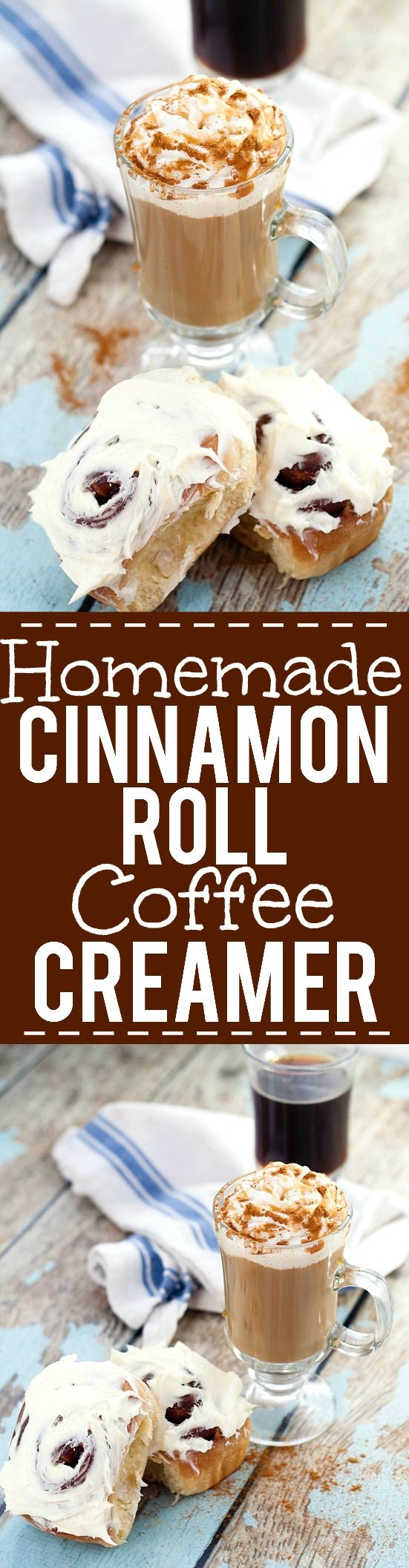 Homemade Cinnamon Roll Creamer