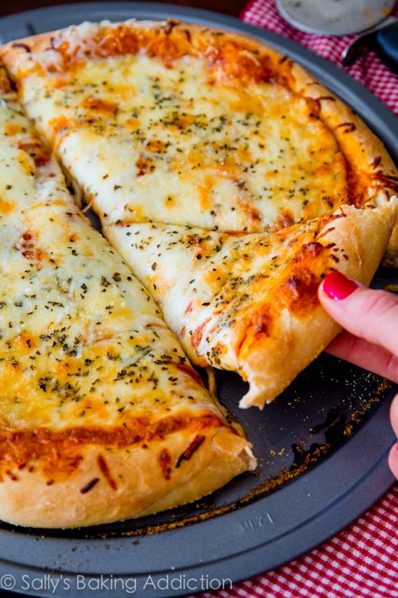 Homemade Extra Cheese Pizza