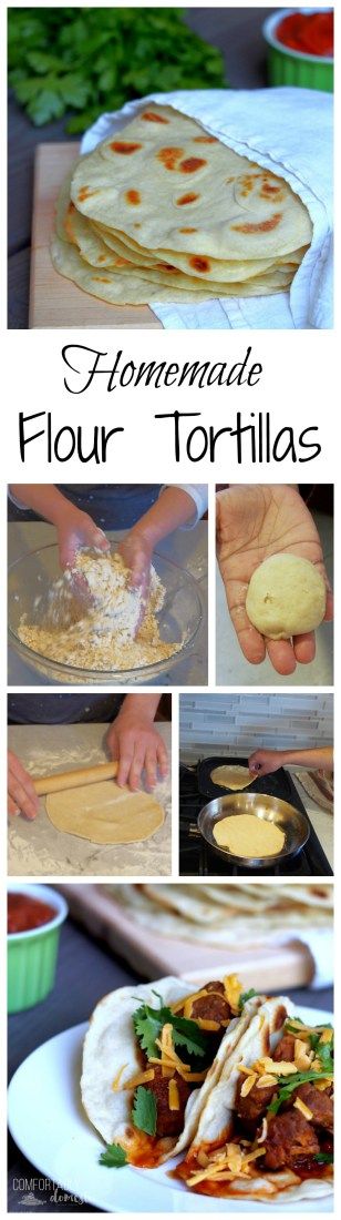 Homemade Flour Tortillas