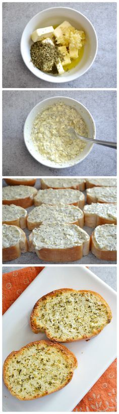 Homemade Freezer Garlic Bread