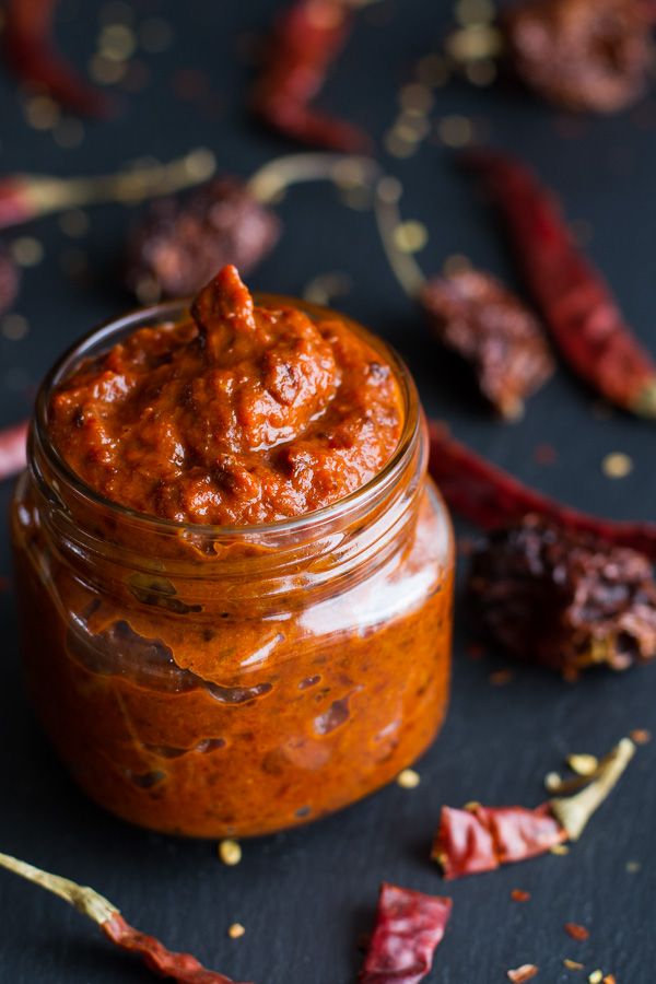 Homemade Harissa (Spicy Red Pepper Sauce