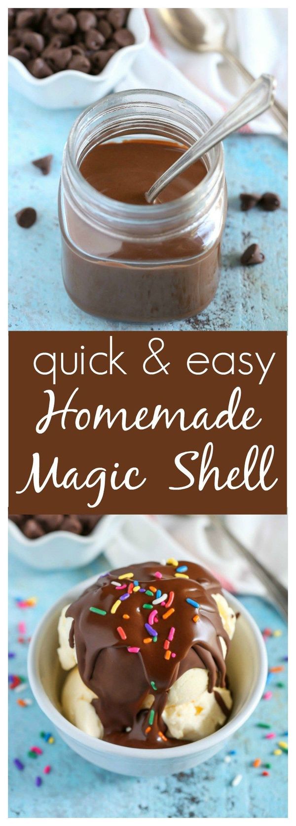 Homemade Magic Shell