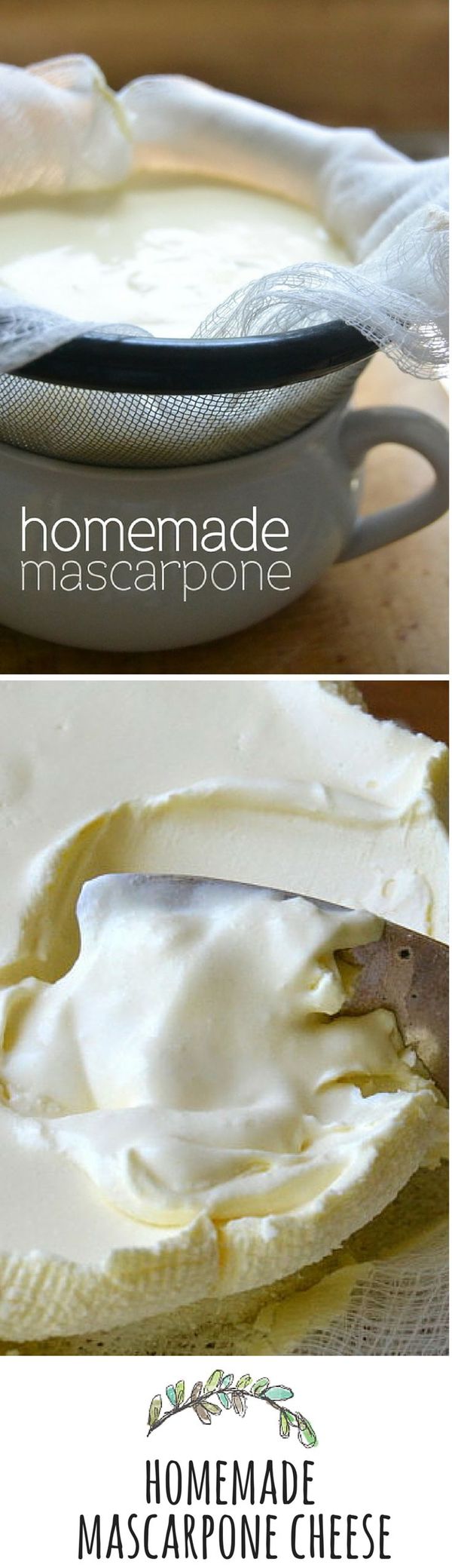 Homemade Mascarpone