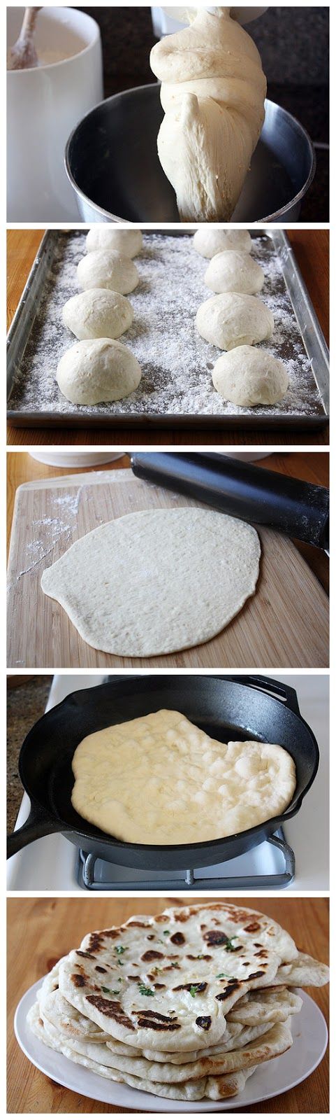 Homemade Naan (with step-by-step photos