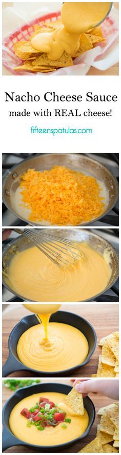 Homemade Nacho Cheese Sauce