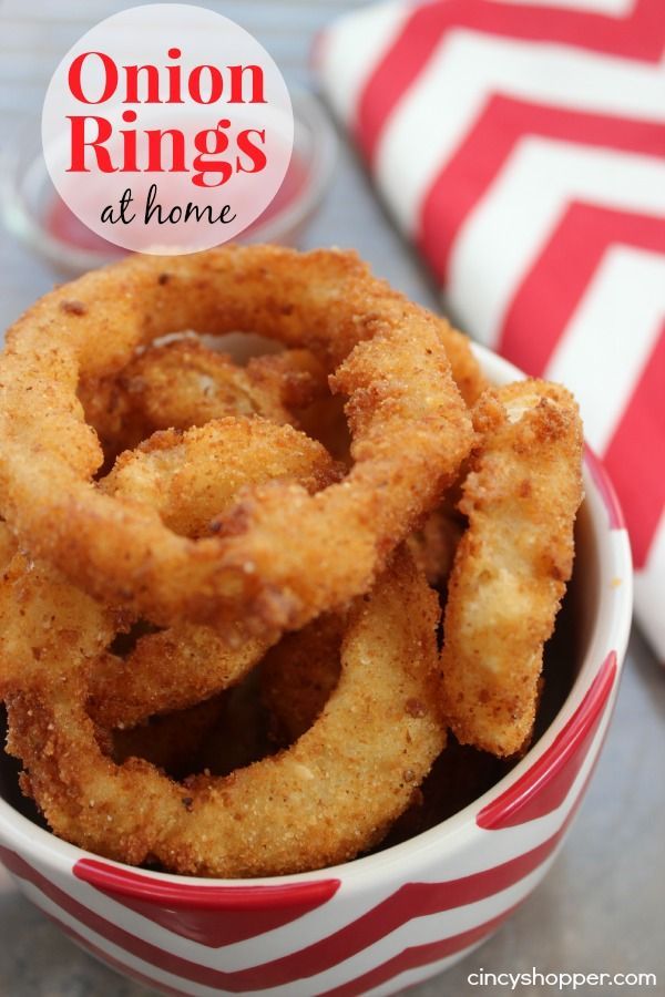 Homemade Onion Rings