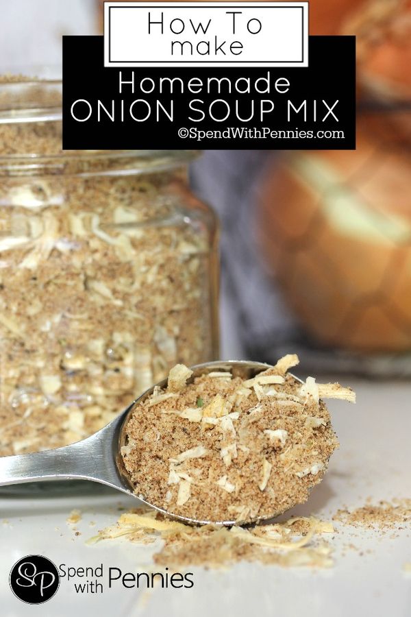 Homemade Onion Soup Mix