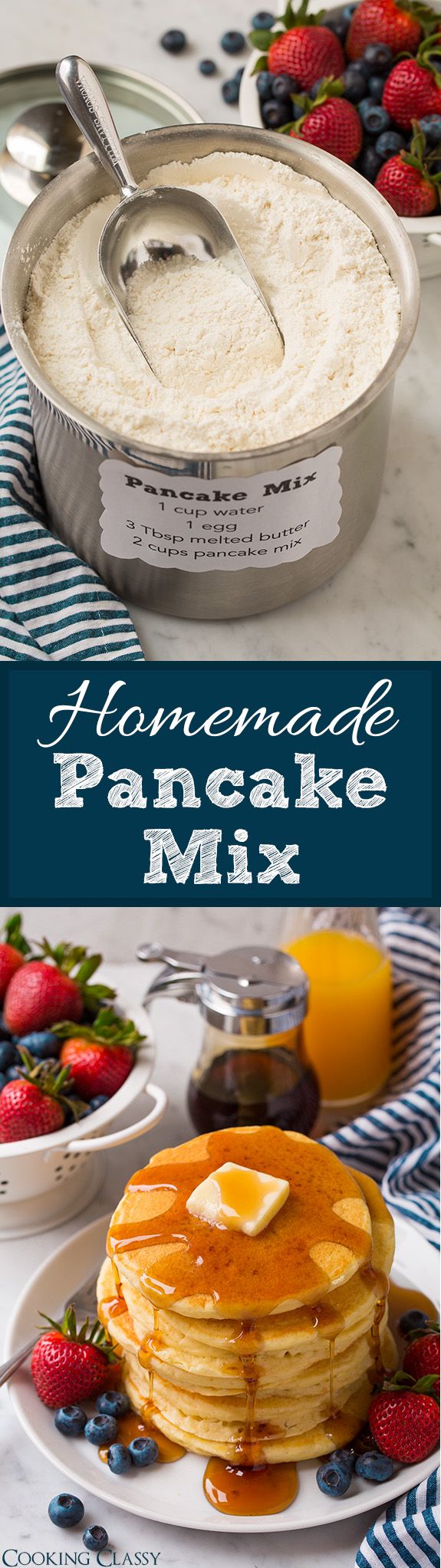 Homemade Pancake Mix