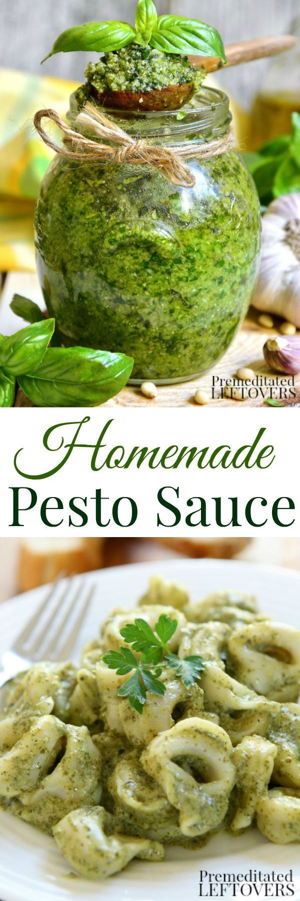 Homemade Pesto Sauce