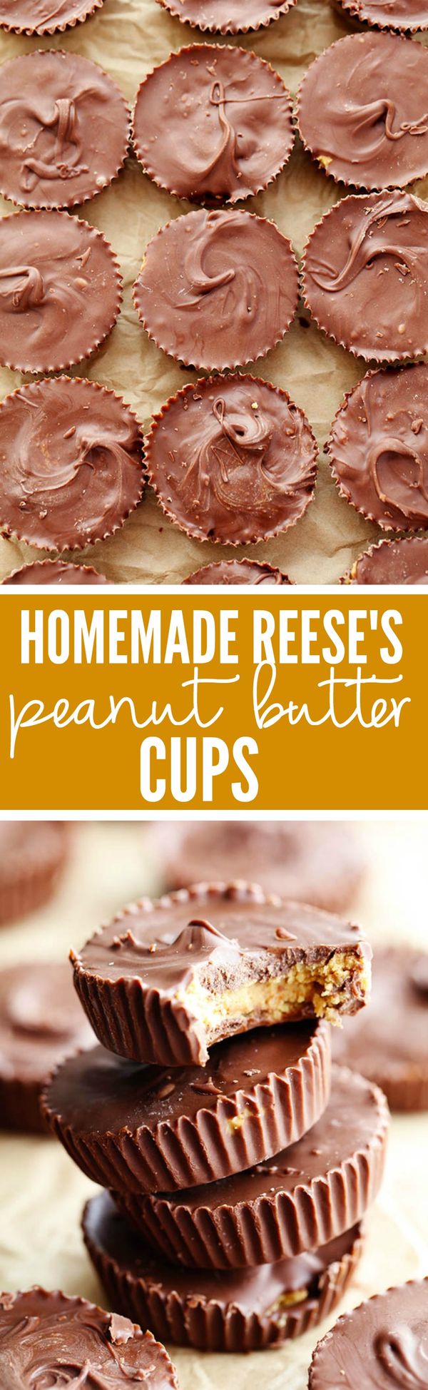 Homemade Reese's Peanut Butter Cups