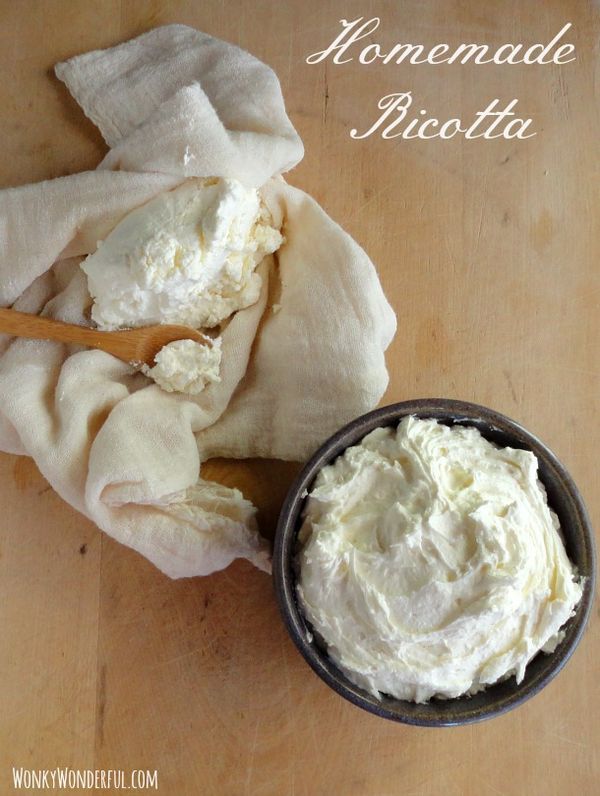 Homemade Ricotta