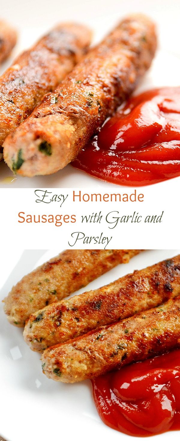 Homemade Sausage Recipe With Garlic And Parsley