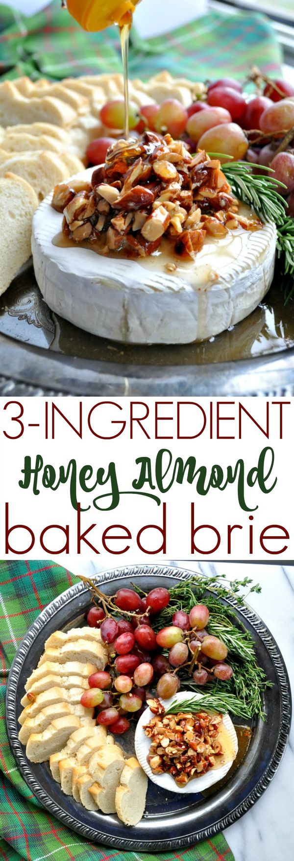 Honey Almond Baked Brie