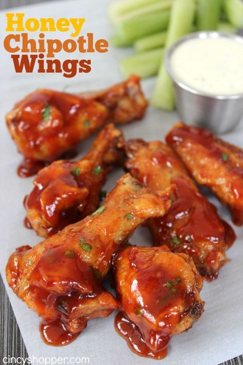 Honey Chipotle Wings