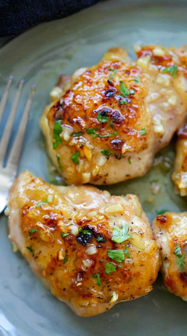 Honey Dijon Garlic Chicken