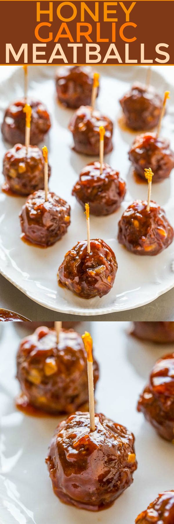 Honey Garlic Meatballs