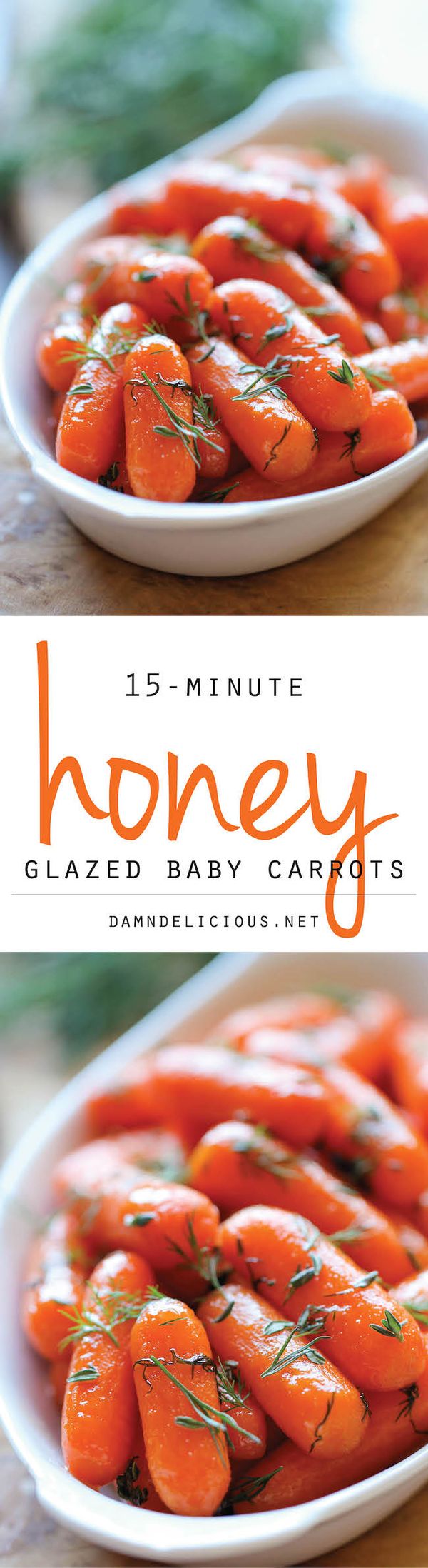 Honey Glazed Baby Carrots