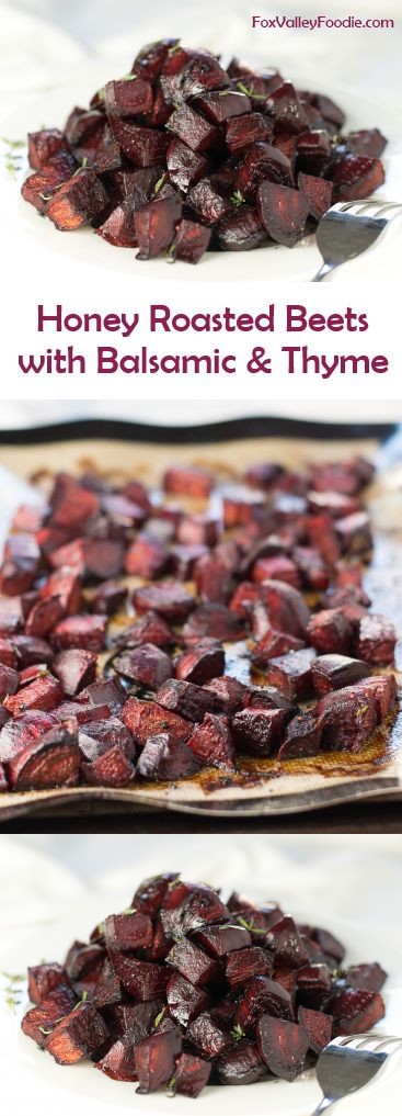 Honey Roasted Beets with Balsamic and Thyme