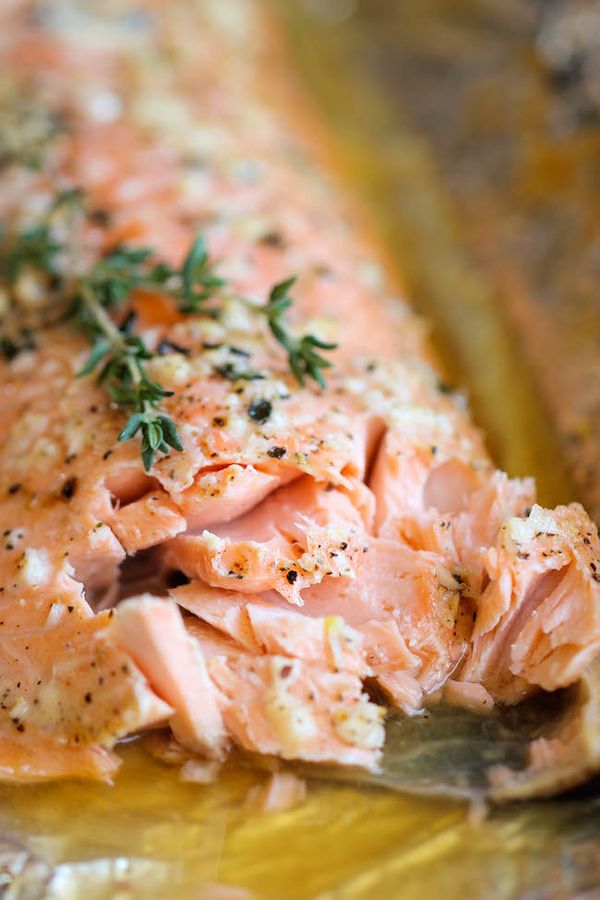 Honey Salmon in Foil