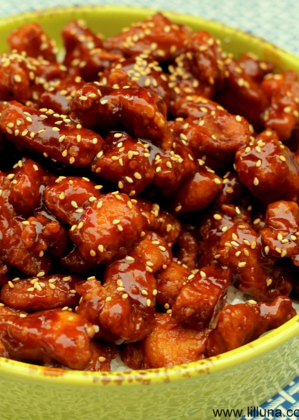 Honey Sesame Seed Chicken