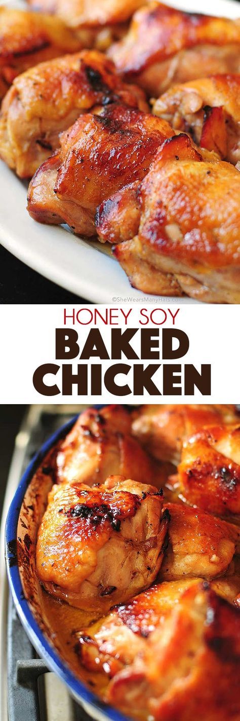 Honey Soy Baked Chicken