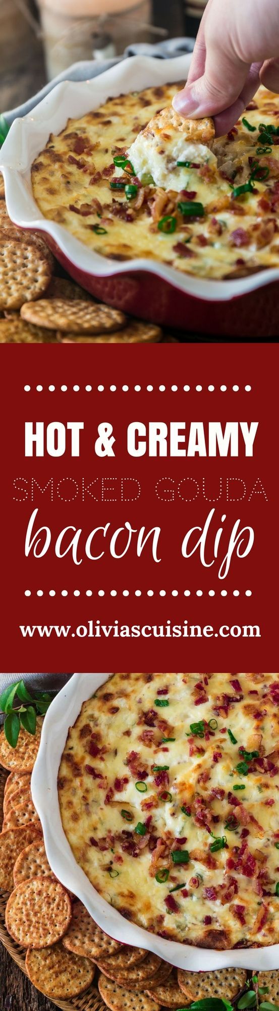 Hot Smoked Gouda Bacon Dip