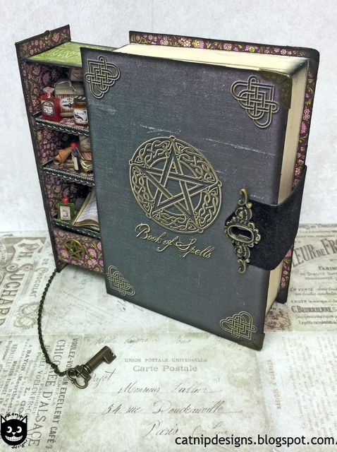 How to Assemble a Secret Spell Book Box