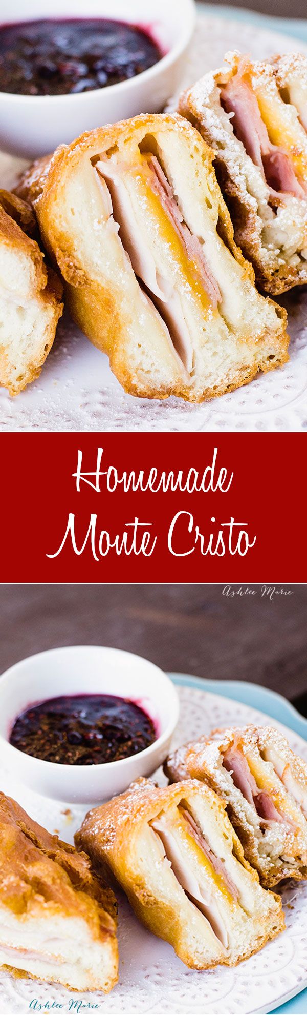 How to make a homemade deep fried Monte Cristo Sandwich