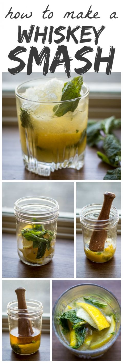 How to Make a Whiskey Smash