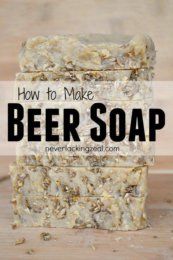 How to Make Beer Soap