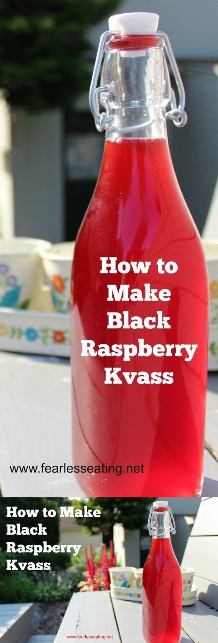 How to Make Black Raspberry Kvass