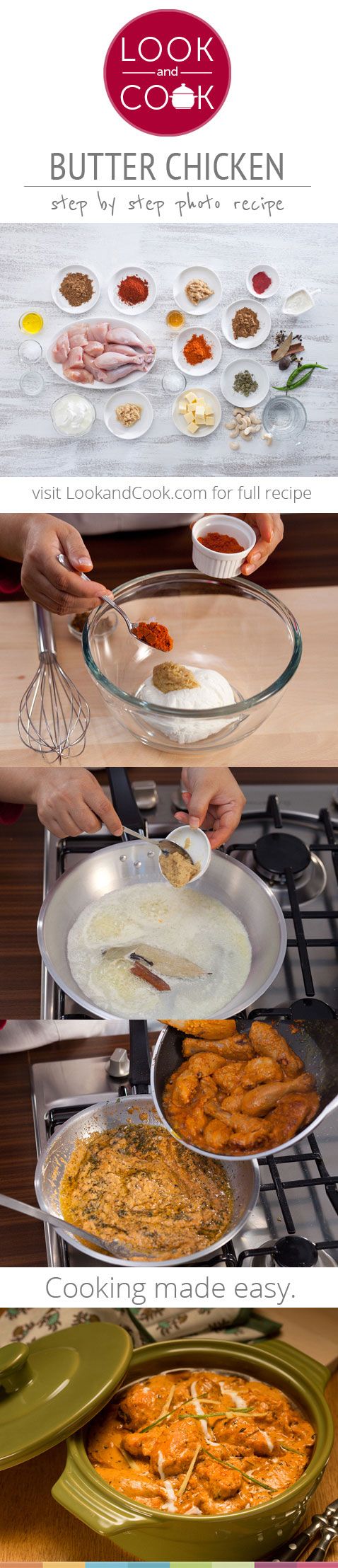 How to make butter chicken