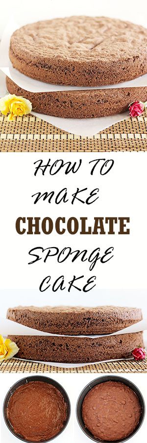 How to Make Chocolate Sponge Cake