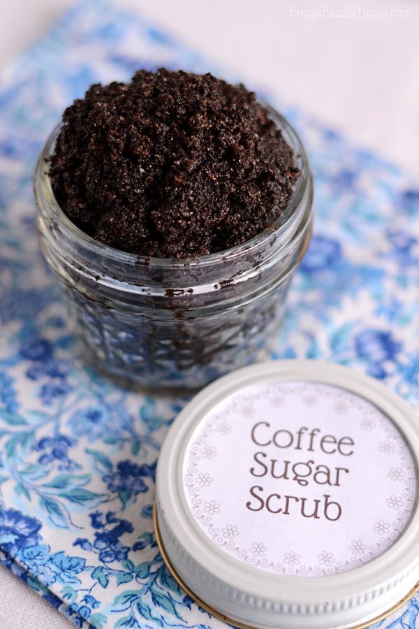 How to Make Coffee Sugar Scrub