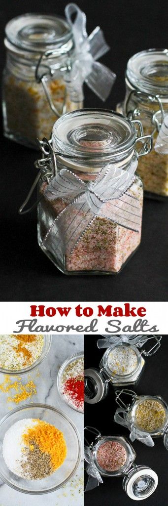 How to Make Flavored Salts + 5 Homemade Gift Ideas