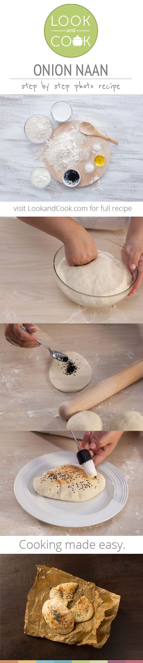 How to make onion naan