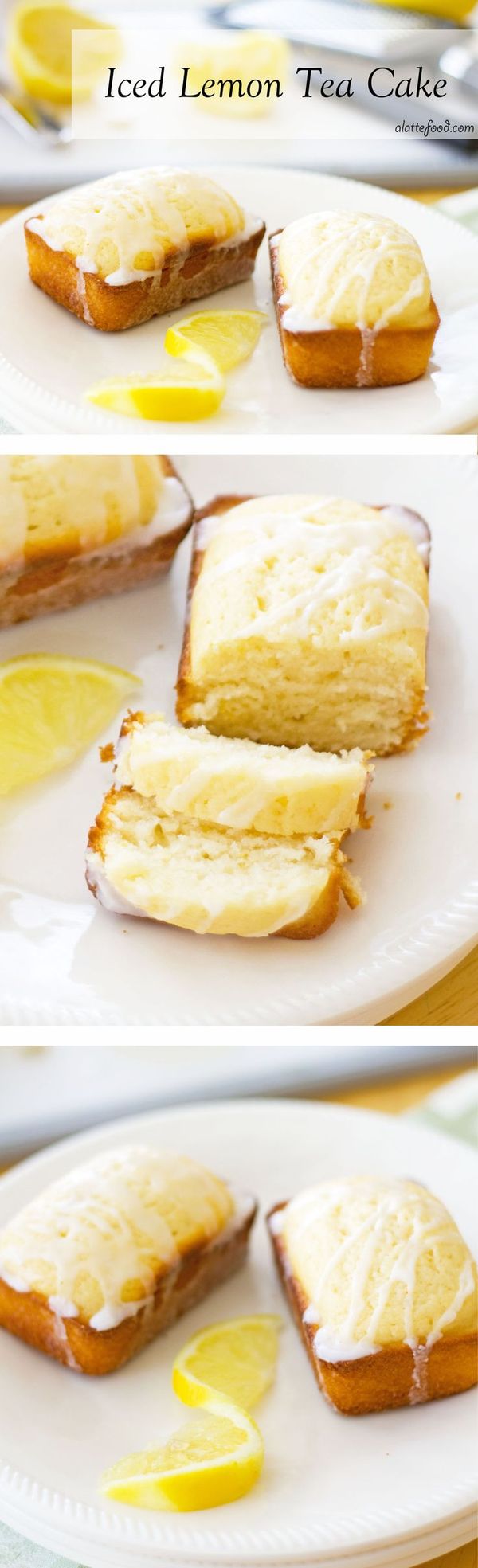 Iced Lemon Tea Cake