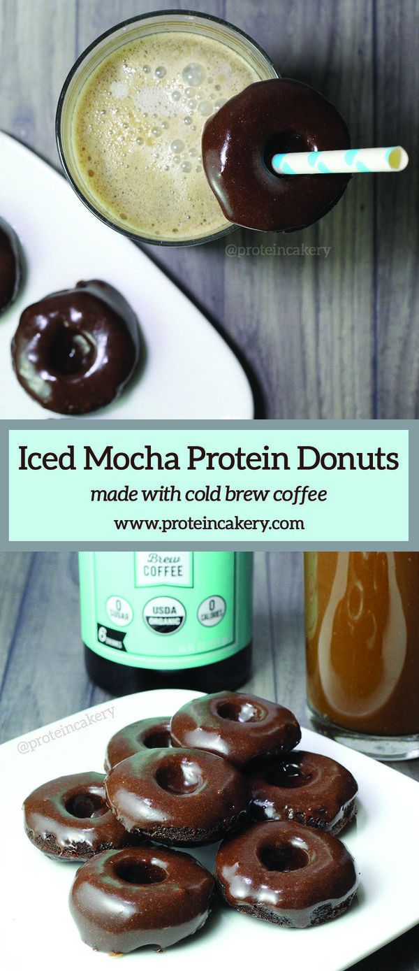 Iced Mocha Protein Donuts