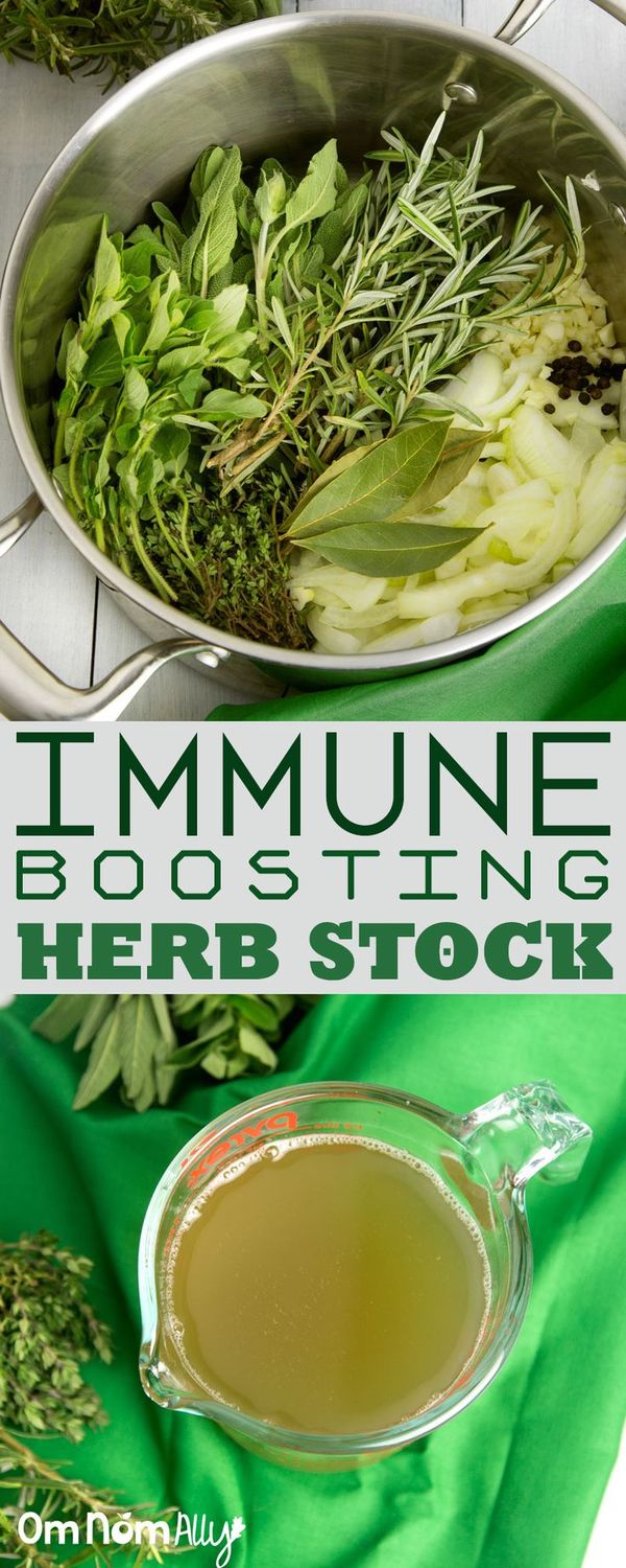 Immune Boosting Garden Herb Stock