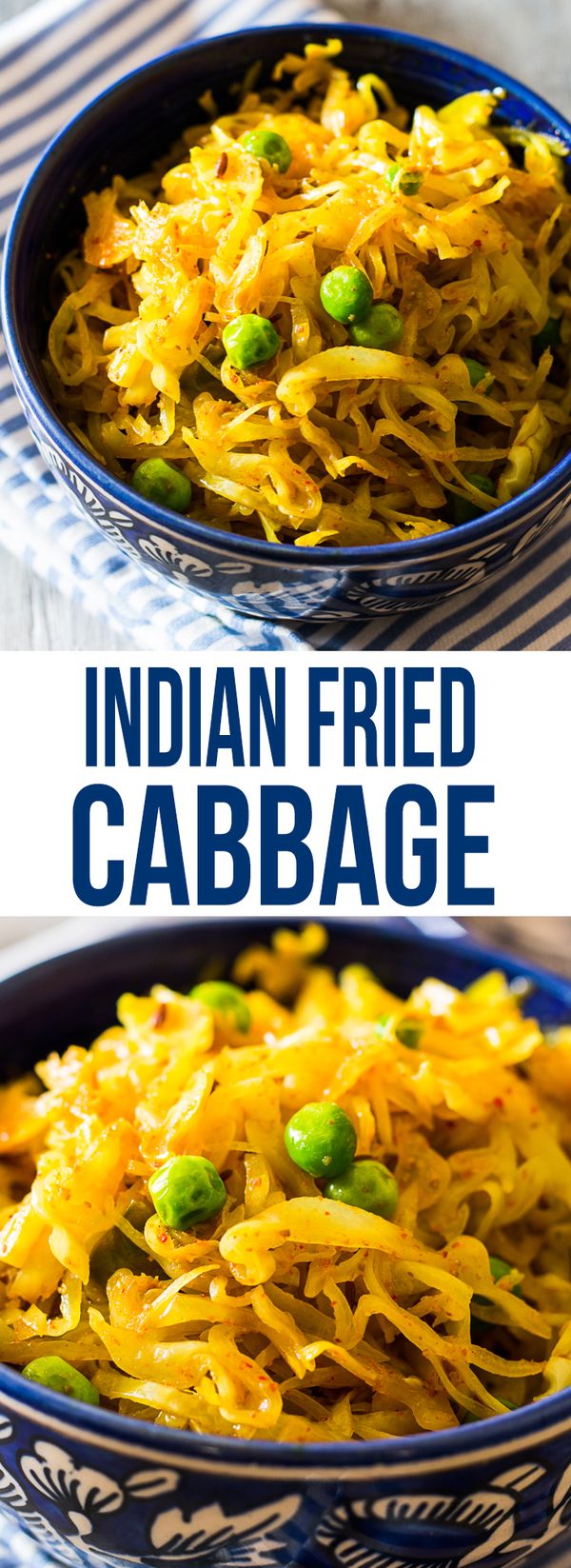 Indian Fried Cabbage